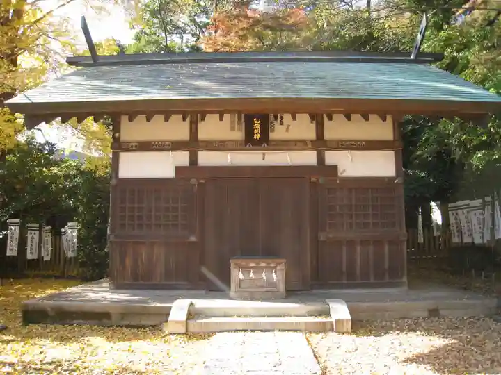 白旗神社(西御門)の本殿・本堂