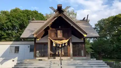 奈井江神社の本殿・本堂