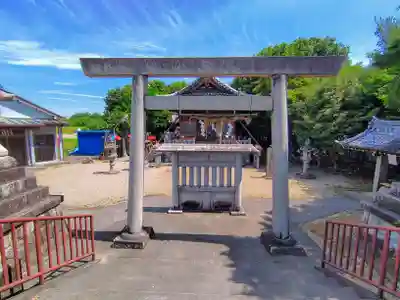 大日孁社(北方町)の鳥居