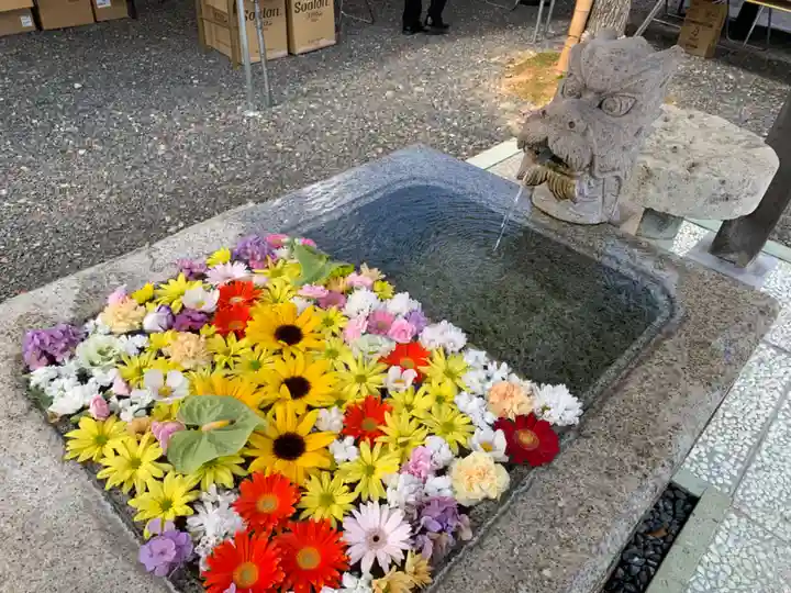 芳春寺の手水舎