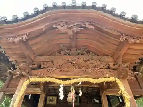 岡山神社の本殿・本堂