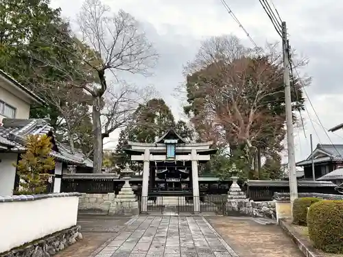 那波加神社の鳥居