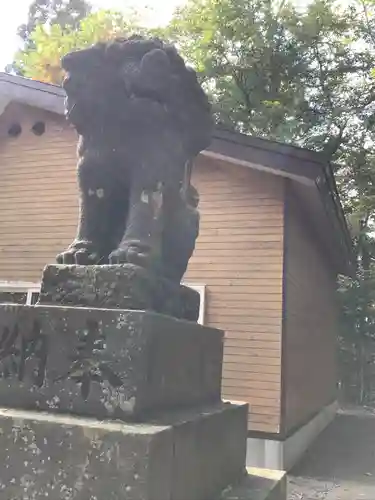 京極八幡神社の狛犬