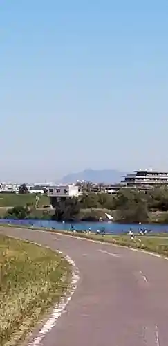 小向三輪神社の周辺
