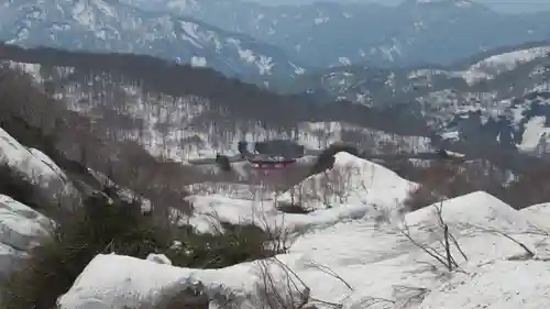 湯殿山神社（出羽三山神社）の景色