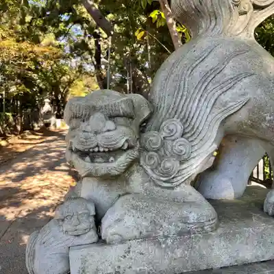 山野浅間神社の狛犬