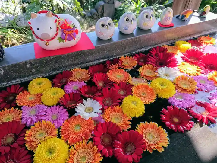 法輪寺の手水舎