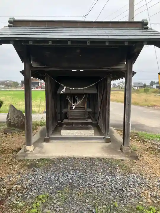 家中日枝神社の本殿・本堂
