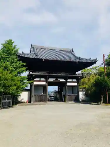 當麻寺　護念院の山門