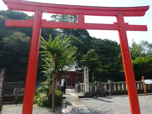 狩野厳島神社の鳥居