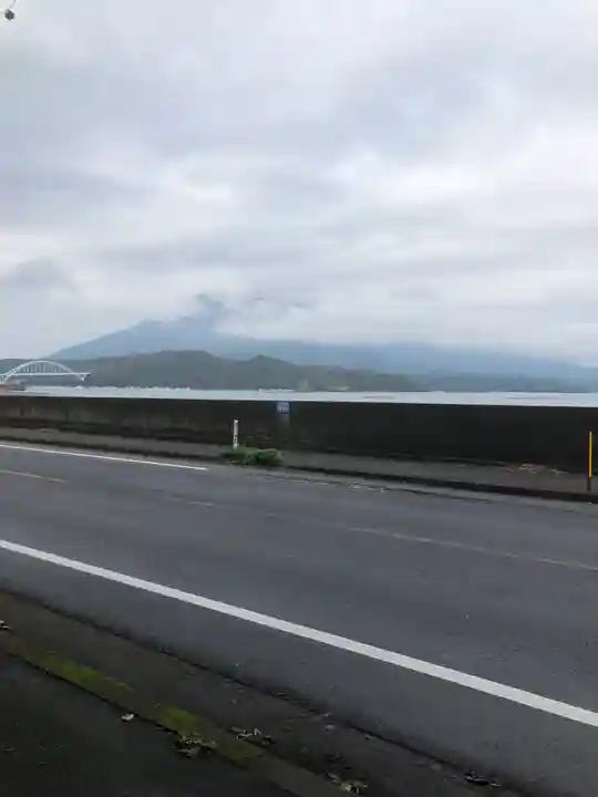 居世神社の景色