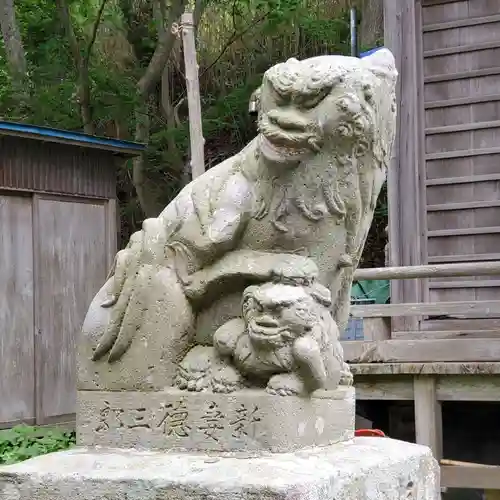 住三吉神社の狛犬