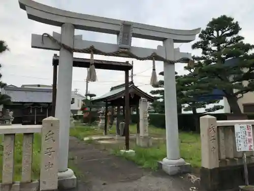 伊弉諾神社の鳥居