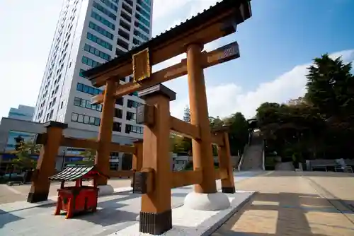 宇都宮二荒山神社の鳥居