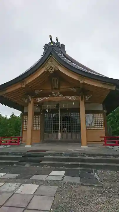 早来神社の本殿・本堂