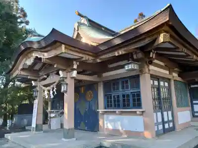 北新羽杉山神社の本殿・本堂