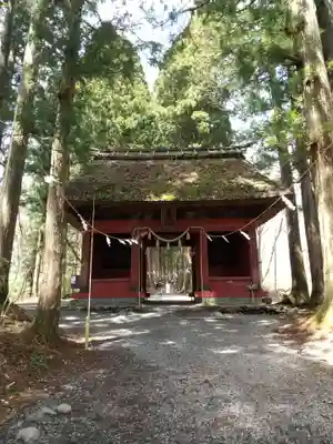 戸隠神社奥社の山門・神門