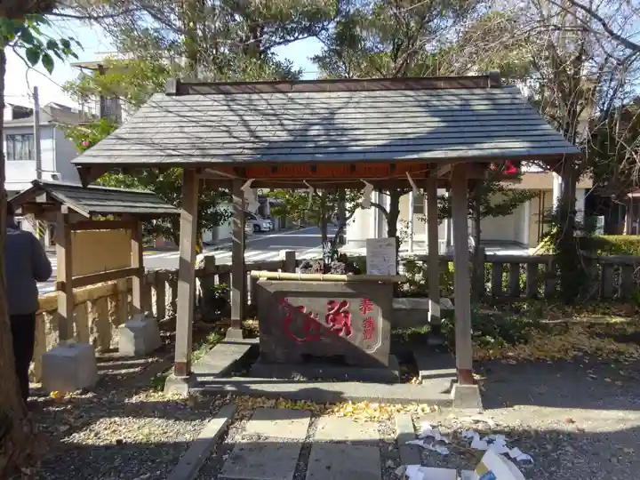 吾妻神社の手水舎