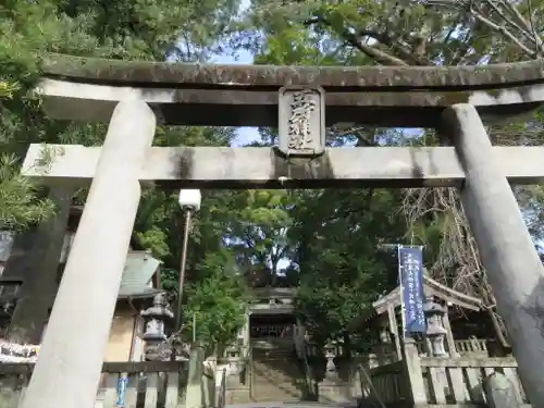 五所神社の鳥居