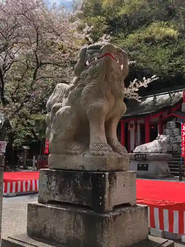 徳島眉山天神社の狛犬