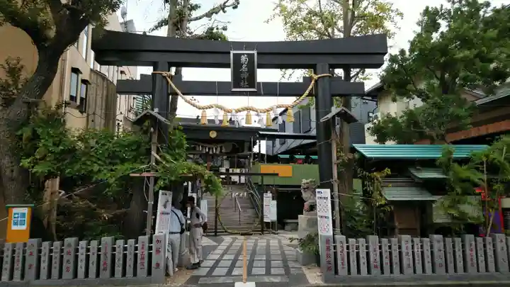 菊名神社の鳥居