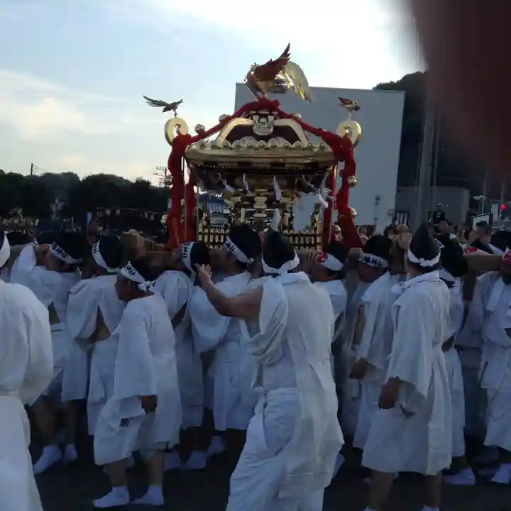 鴨居八幡神社のお祭り