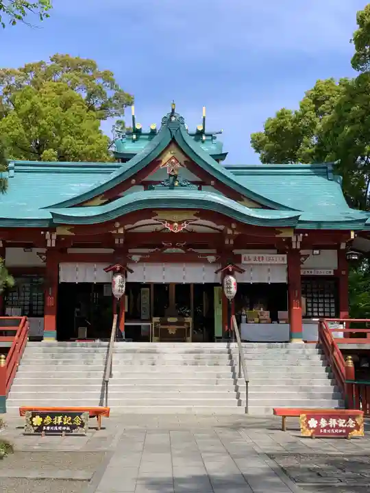 多摩川浅間神社の本殿・本堂