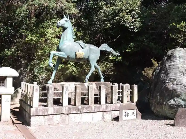 尾張冨士大宮浅間神社の狛犬