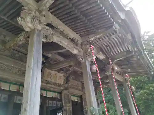 金華山黄金山神社の本殿