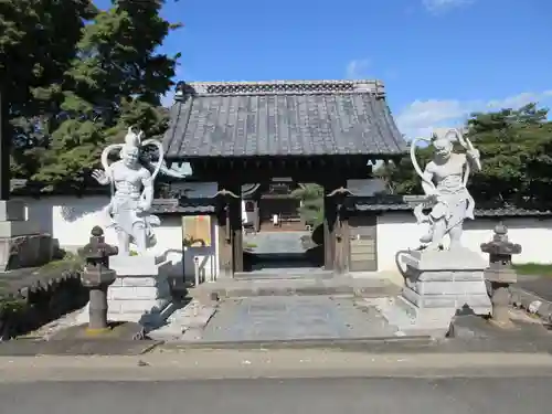 長松寺の山門