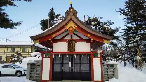 北鎮安全神社の本殿