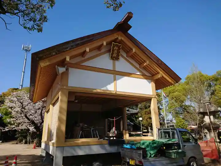 八劔神社の本殿・本堂