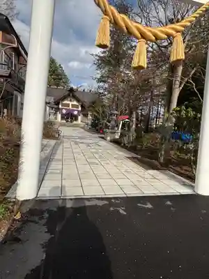 南豪神社の鳥居