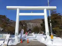 相馬妙見宮　大上川神社の鳥居