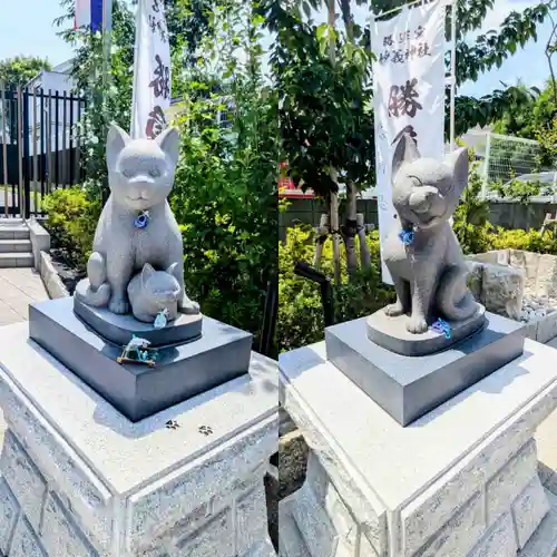 駒込妙義神社の狛犬