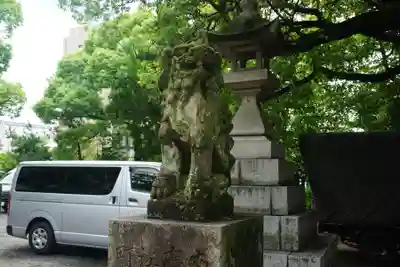 加納天満宮の狛犬