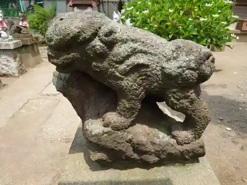 千住神社の狛犬