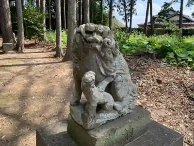 熊野神社の狛犬
