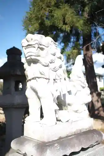 神部神社の狛犬