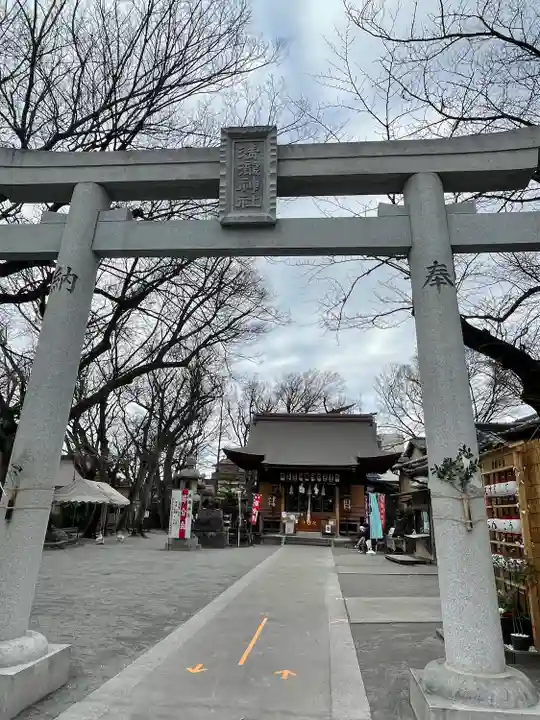 清瀧神社の鳥居