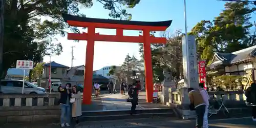 玉前神社の鳥居