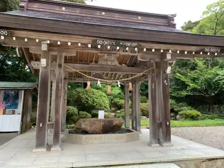 氣多大社の手水舎