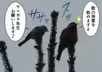 留辺蘂神社の動物