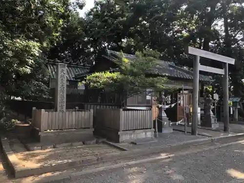 神戸神舘神明社の鳥居