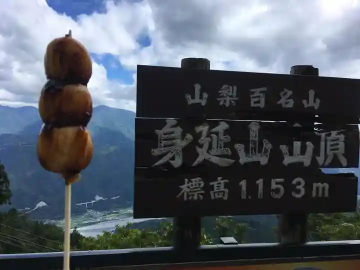 身延山奥之院思親閣の景色