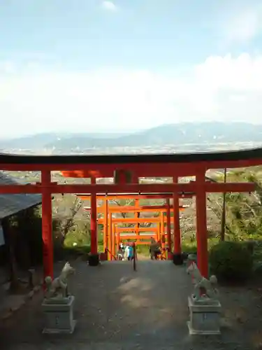 浮羽稲荷神社の鳥居