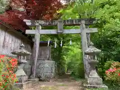 賀蘇山神社の鳥居