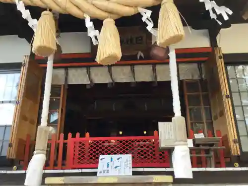 山寺日枝神社の本殿