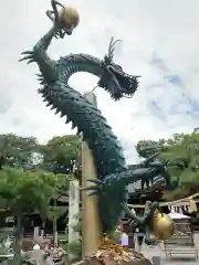 田村神社の狛犬