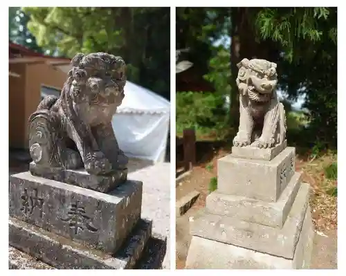 那須神社の狛犬